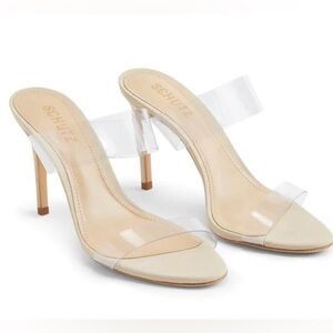 New SCHUTZ Ariella High Stiletto Sandals - Size 7.5M